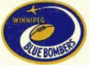 Winnipeg Blue Bombers Logo 1958