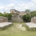 Mayan Ball Court in Uxmal